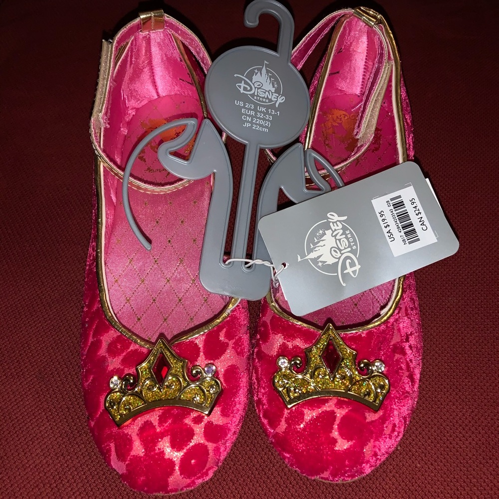 Disney Store Princess Aurora costume shoes